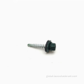 roofing screws Painted Color Head Hex Head Roof Self-Drilling Screws Manufactory